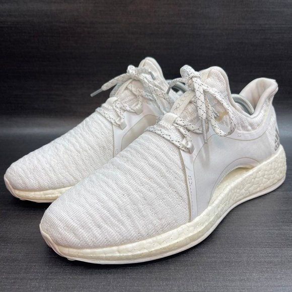 Adidas PureBoost X Women's Size 8.5 White Athletic Running Shoes BY8926 - Picture 5 of 11
